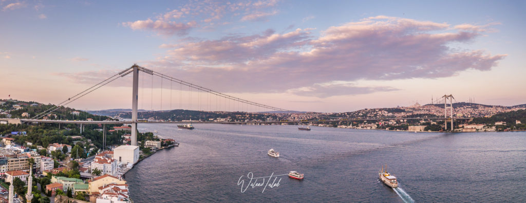 Bosphorus Bridge from the sky